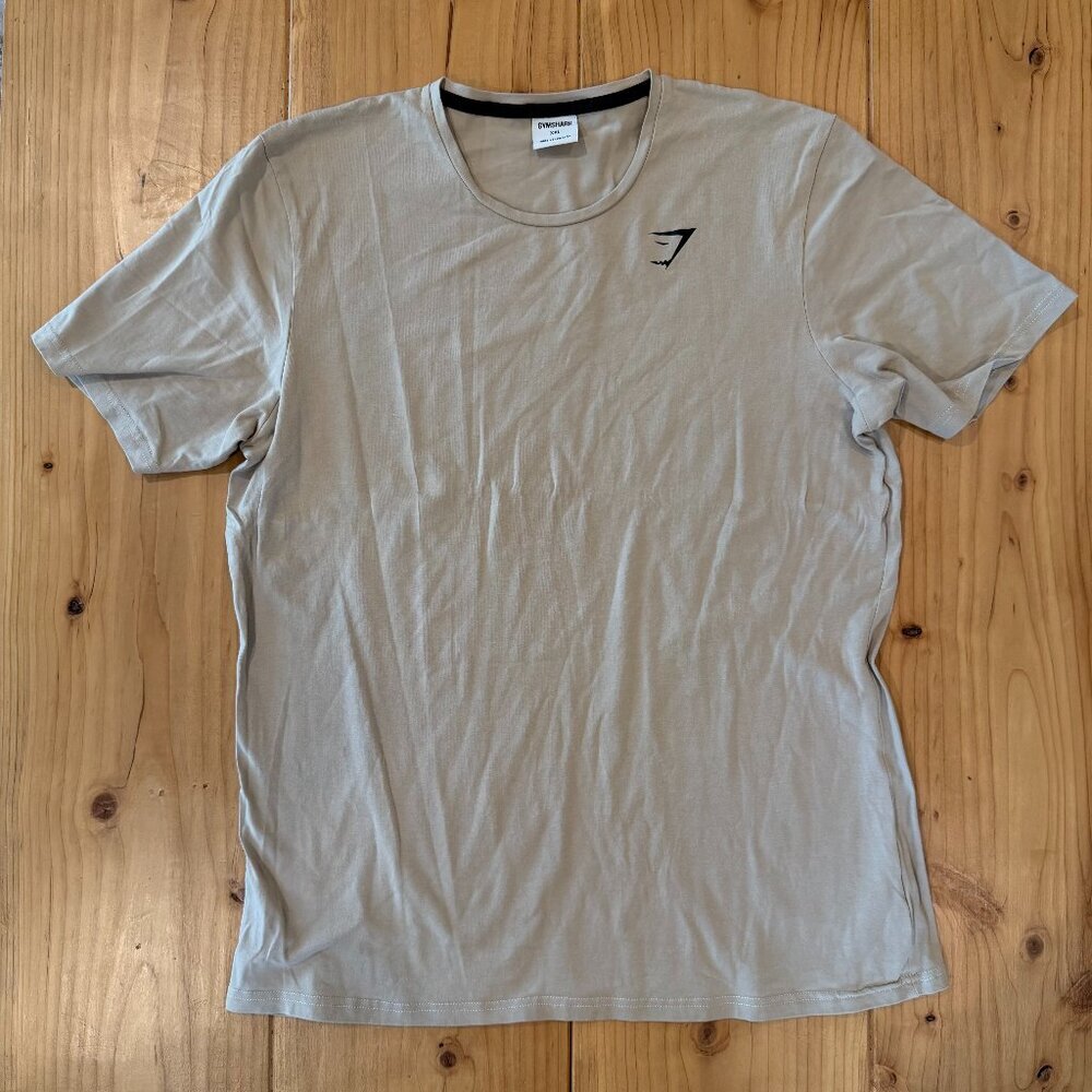 Gymshark Tan Men’s Athletic Top – Size XXL – Good Condition